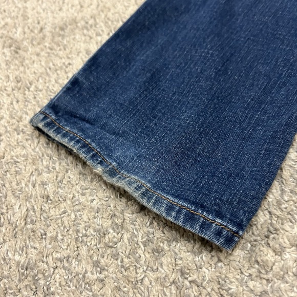 Levis 414 Relaxed Straight Jeans Womens 29 Blue Denim Stretch Waist 31" Inseam - Picture 10 of 10